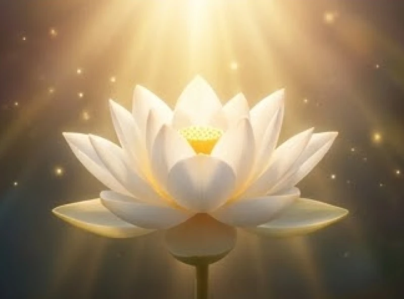 Mơ thấy quan hệ với gái: Ý nghĩa tâm sinh lý & điềm báo tài vận 4 Nụ hoa sen đang vươn mình nở rộ dưới ánh sáng rực rỡ đại diện cho sự thuần khiết và những cơ hội khởi sắc mới mẻ