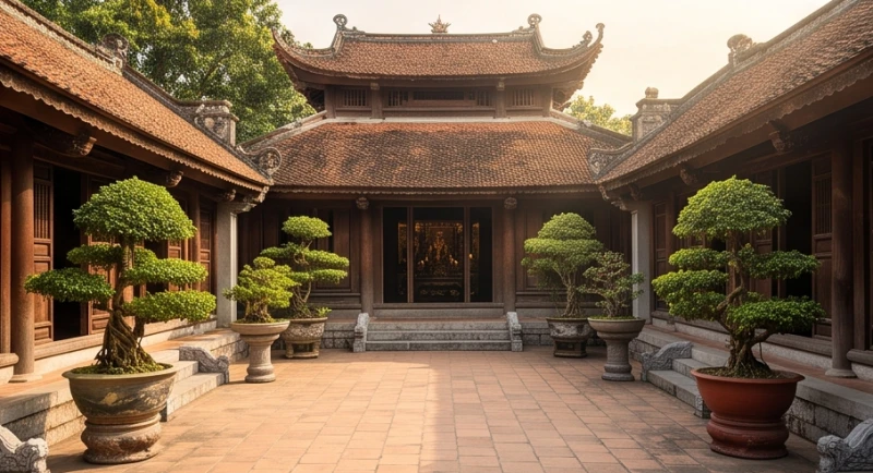 Không gian đền phủ thanh tịnh đòi hỏi sự chừng mực trong từng lời ăn tiếng nói