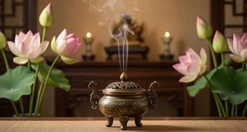 Canh Dần 1950 mệnh gì: Cung phi nam nữ và phong thủy ứng dụng 7 Không gian thờ cúng linh thiêng với đỉnh đồng thắp nhang trầm nghi ngút khói đặt quay về hướng tốt