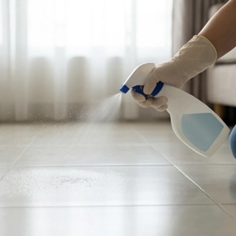 Mèo chết trong nhà là điềm gì: Giải mã & cách xử lý an toàn 7 Nước tẩy Javel pha loãng được xịt đẫm lên bề mặt sàn gạch hoa để tiêu diệt vi khuẩn và mầm bệnh từ dịch tiết