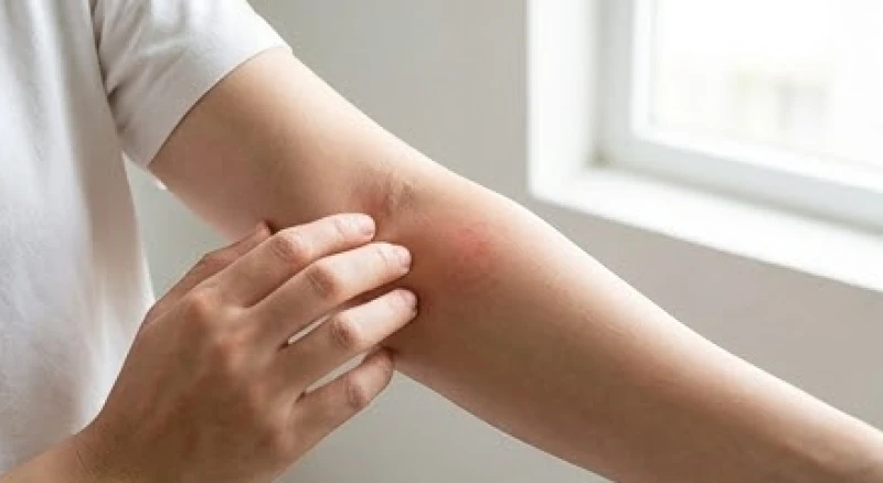 Thằn lằn ị lên người là điềm gì: Ý nghĩa vị trí & cách giải xui 3 Vùng da nhạy cảm bị nổi mẩn đỏ và kích ứng nhẹ do tiếp xúc với vi khuẩn từ chất thải động vật