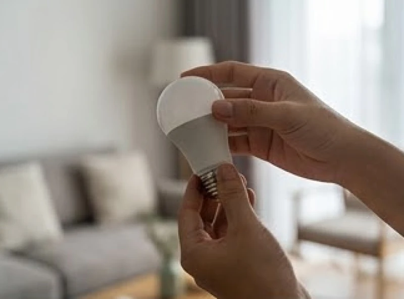 Đèn trong nhà tự tắt là điềm gì? Giải mã điềm báo và cách xử lý 2 Người đàn ông đang cẩn thận kiểm tra bóng đèn bị hỏng mạch điện
