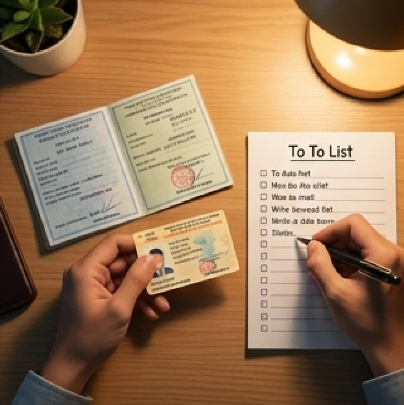 Việc sắp xếp lại giấy tờ cá nhân và lên danh sách công việc giúp xua tan áp lực tâm lý nhanh chóng