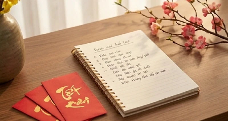 Gia chủ tuổi Dậu chọn người xông đất năm 2027: Phân tách nạp âm 8 Sổ tay ghi chép danh sách những người quen hợp tuổi để gửi lời mời xông đất đầu năm mới