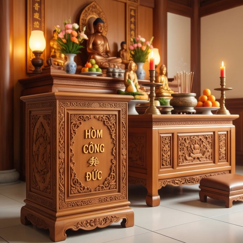 Văn khấn Đức Thánh Hiền tại chùa: Bài cúng chuẩn và sắm lễ chay 14 Không gian thờ tự thanh tịnh tuyệt đối không có sự xuất hiện của các loại tiền vàng mã hay giấy tiền âm