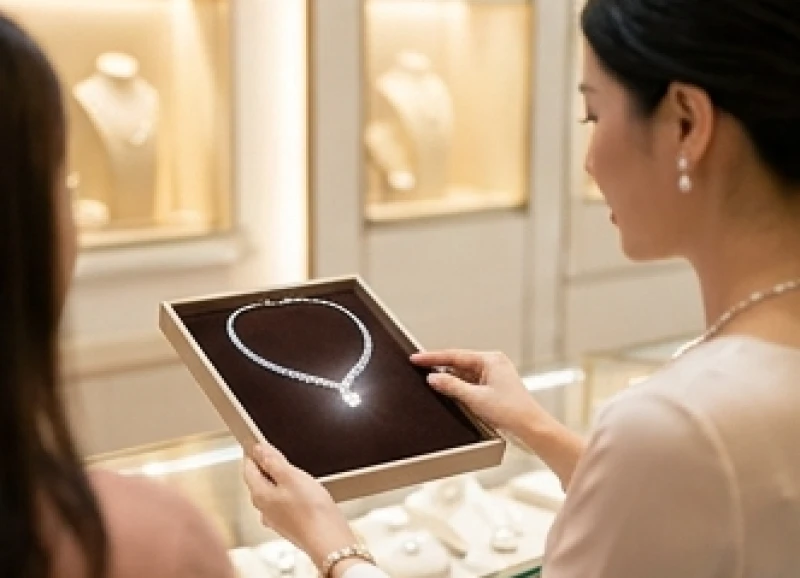 Tuổi Sửu hợp nghề gì: Phân hóa nam nữ và lĩnh vực rủi ro 10 Nữ doanh nhân đang tư vấn các mẫu trang sức kim loại quý tinh xảo cho khách hàng