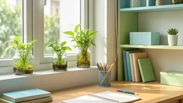 Không gian học tập hợp phong thủy ứng dụng kiến thức kỷ hợi 2019 mệnh gì giúp trẻ phát triển