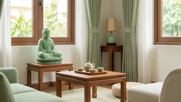 Không gian sống chuẩn phong thủy mang lại sự bình an cho gia chủ tuổi Kỷ Sửu 1949 mệnh Bích Lôi Hỏa