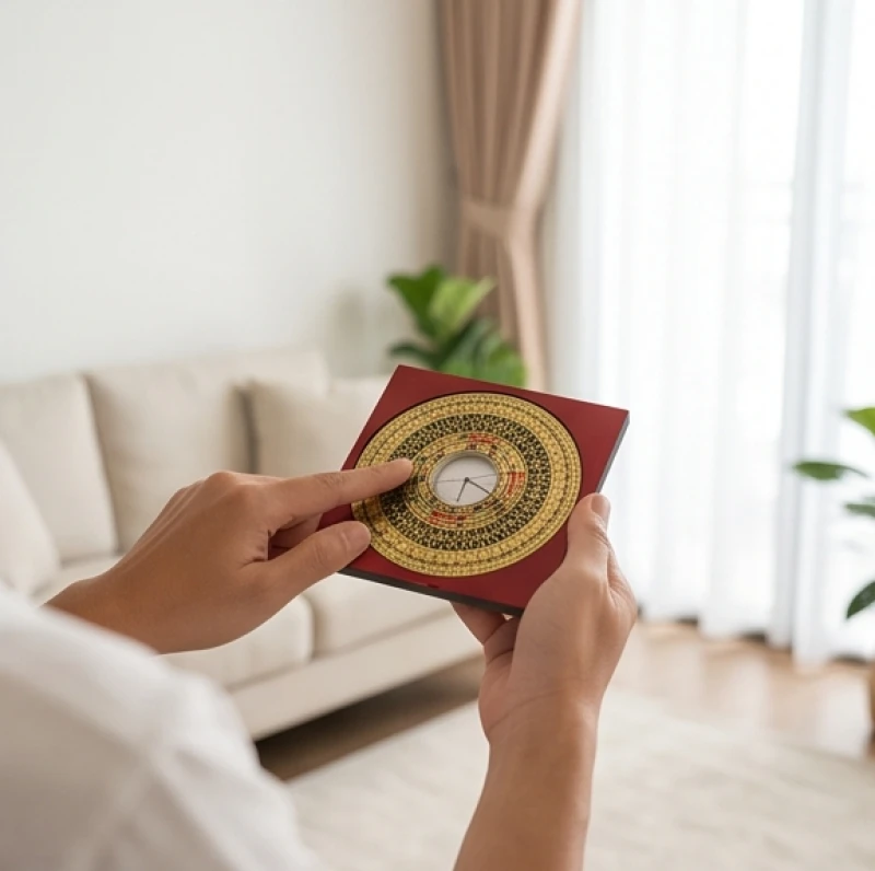 Cách bài trí bàn thờ Thần Tài cho tuổi Ngọ: sơ đồ và thủ tục 2 Sử dụng la bàn phong thủy để định vị hướng tốt đặt bàn thờ Thần Tài từ tâm phòng khách