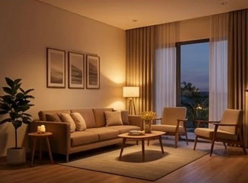 Tuổi Tỵ nhập trạch ngày nào tốt: lịch giờ đẹp và trình tự cúng 9 Không gian phòng khách gia đình khang trang luôn được bật sáng đèn và duy trì hơi ấm để tạo cảm giác thân thuộc