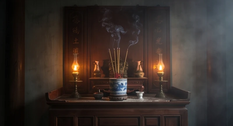 Mơ thấy nhà cũ nát: Điềm báo lành dữ, bộ số & cách hóa giải 7 Bàn thờ gia tiên ấm cúng với nhang trầm nhả khói mờ ảo trong không gian thanh tịnh