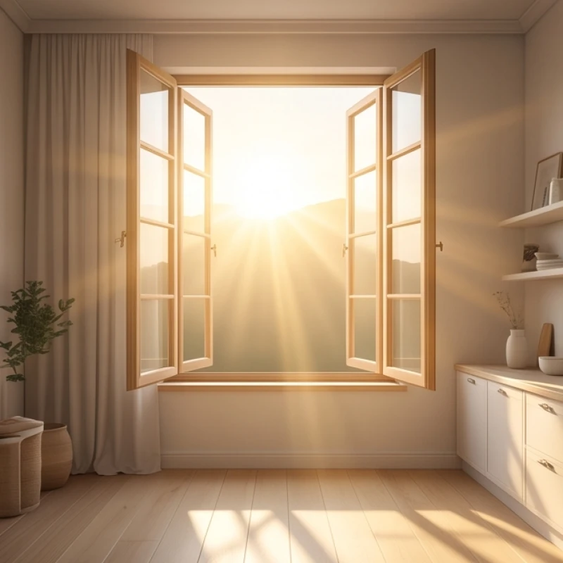 Mơ thấy đàn dê: Ý nghĩa bối cảnh, số may mắn và cách hóa giải 7 Ánh nắng ban mai ấm áp chiếu qua khung cửa sổ rộng mở rọi vào căn phòng sạch sẽ