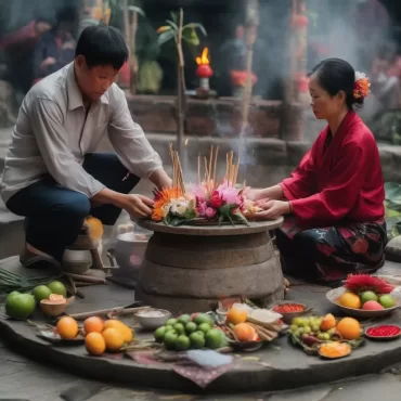 Lễ cúng đền giếng