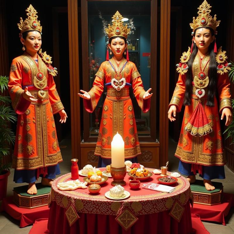 Lễ Cúng Tam Tòa Thánh Mẫu