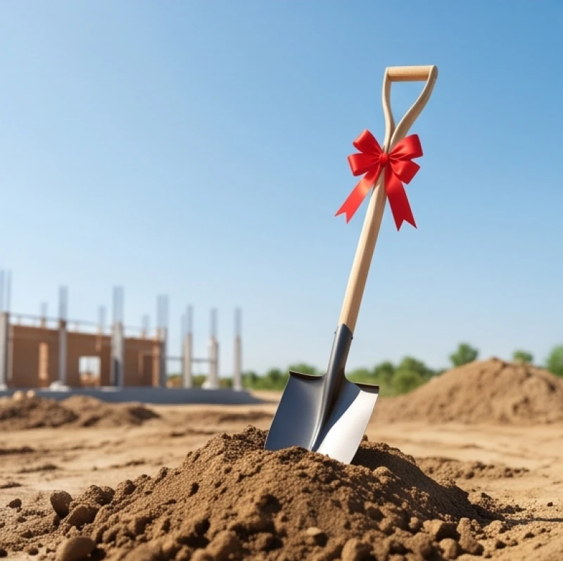 Sao hạn tuổi Tỵ năm 2027: bảng tra cứu và mâm cúng bài bản 9 Khu đất khởi công có cuốc buộc ruy băng đỏ chuẩn bị cho nghi thức mượn tuổi làm nhà tượng trưng