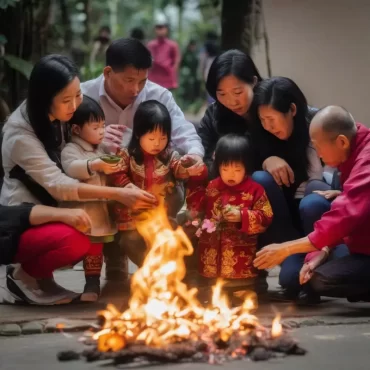 Lễ Hóa Vàng Ngày Tết