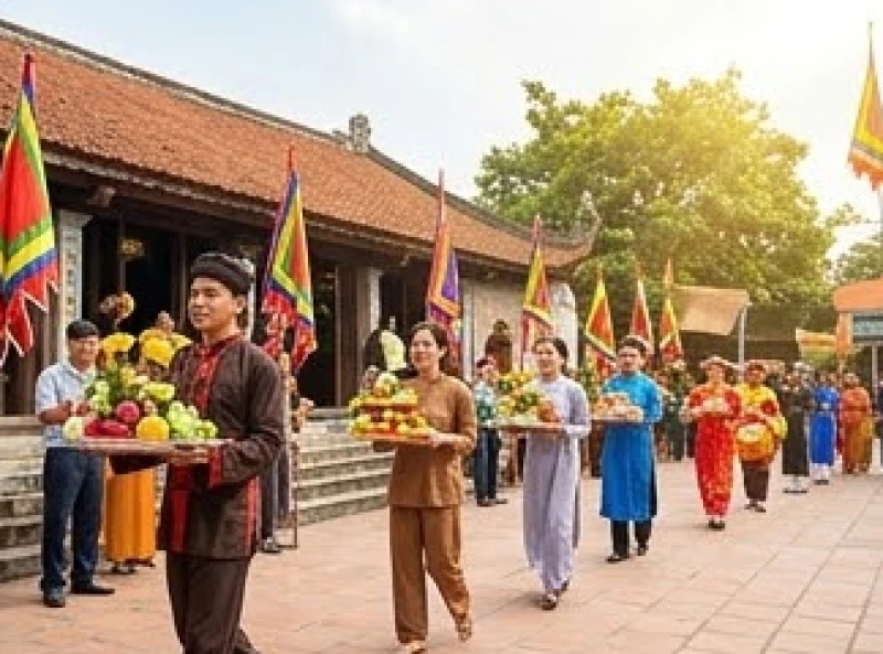 Văn khấn xin lộc Đền Bắc Lệ: Trọn bộ bài khấn và cách sắm lễ 4 Hàng nghìn du khách thập phương tụ hội về Đền Bắc Lệ trong những ngày lễ hội chính