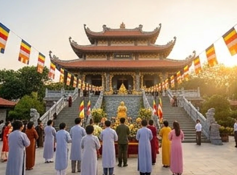 Hàng ngàn tín đồ hành hương dâng lễ tại đền thờ Linh Sơn Thánh Mẫu Tây Ninh