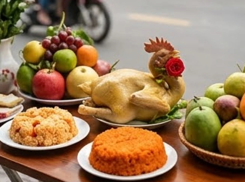 Văn khấn tất niên tại cửa hàng: Bài cúng chuẩn chiêu tài lộc 4 Danh sách các lễ vật cúng tất niên chi tiết trên mâm cỗ mặn dâng Thần linh và mâm lễ chay dâng Thần Tài