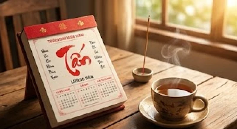 Văn khấn Mẹ Sanh Mẹ Độ: Bài khấn trọn vẹn và hướng dẫn sắm lễ 3 Cuốn lịch vạn niên truyền thống dùng để tra cứu ngày hoàng đạo làm lễ đầy tháng cho bé