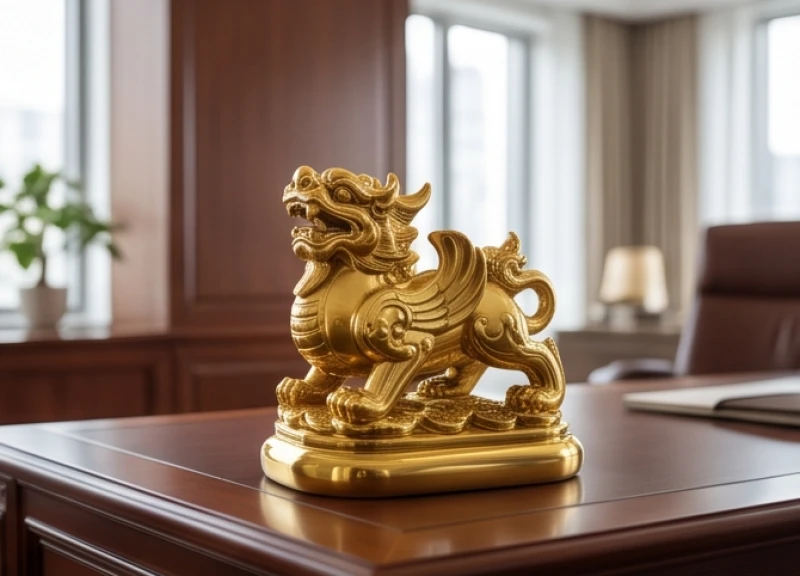 Vật phẩm phong thủy cho tuổi Tý: Bản mệnh và phương vị bài trí 7 Linh vật phong thủy bằng đồng nguyên khối phủ nano mang lại sự ổn định dài hạn