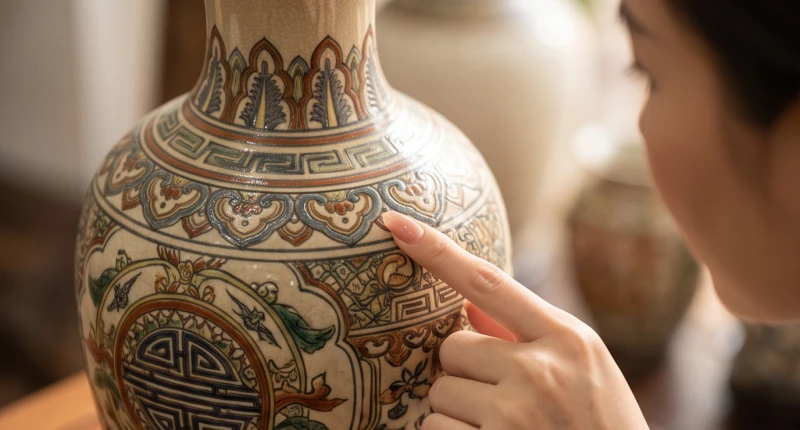 Các chi tiết trên bình phong thủy cần được kiểm tra kỹ để tránh dính họa tiết Gà, Ngựa hay Chuột đại kỵ