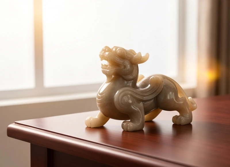 Tài lộc tuổi Tuất năm 2027: Lịch phân bổ vốn và phong thủy 10 Bức tượng linh vật Tỳ Hưu được lau chùi sáng bóng và đặt uy nghi hướng ra phía cửa chính đón lộc