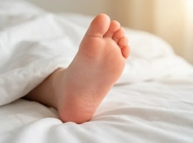 Lòng bàn chân nhỏ với lớp thịt dày dặn và gót chân ửng hồng biểu tượng cho cuộc sống phú quý giàu sang