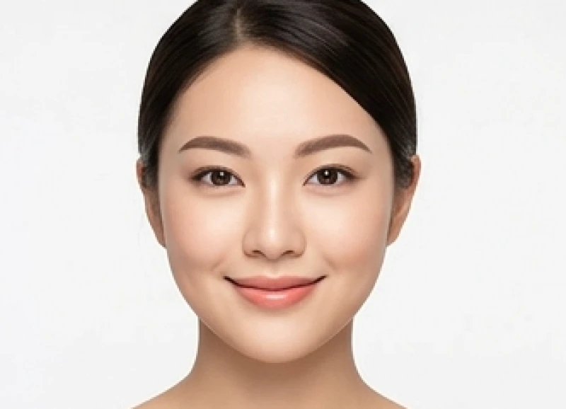 Khuôn mặt tròn trở nên thon gọn thanh thoát hơn nhờ hiệu ứng của tướng lông mày lá liễu