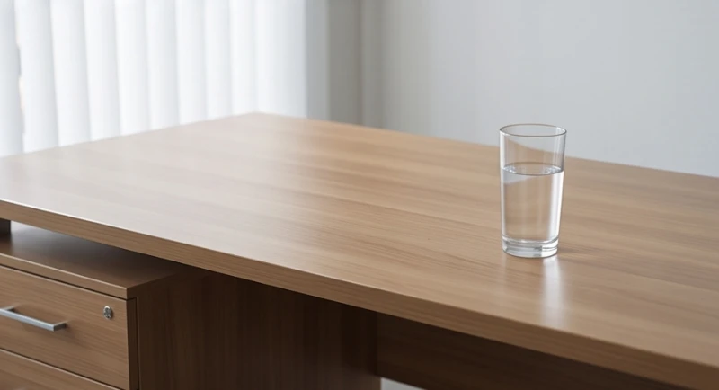 Mơ thấy cá mắc cạn: Điềm báo, con số may mắn & cách hóa giải 7 Ly nước lọc sạch được đặt trang trọng ở góc hướng Bắc của chiếc bàn làm việc gọn gàng