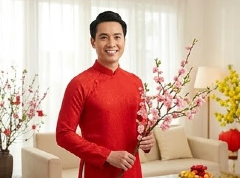 Khách đi xông nhà diện trang phục màu sắc tươi sáng như đỏ hoặc vàng mang lại sự may mắn