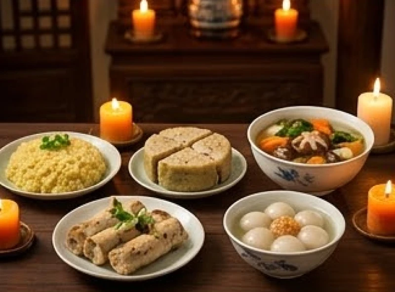 Văn khấn Tết Trung Thu: Trọn bộ bài cúng và trình tự làm lễ 4 Mâm cúng chay dịp tết Trung Thu gồm xôi đậu xanh, giò chay, canh nấm và chè trôi nước thanh tịnh
