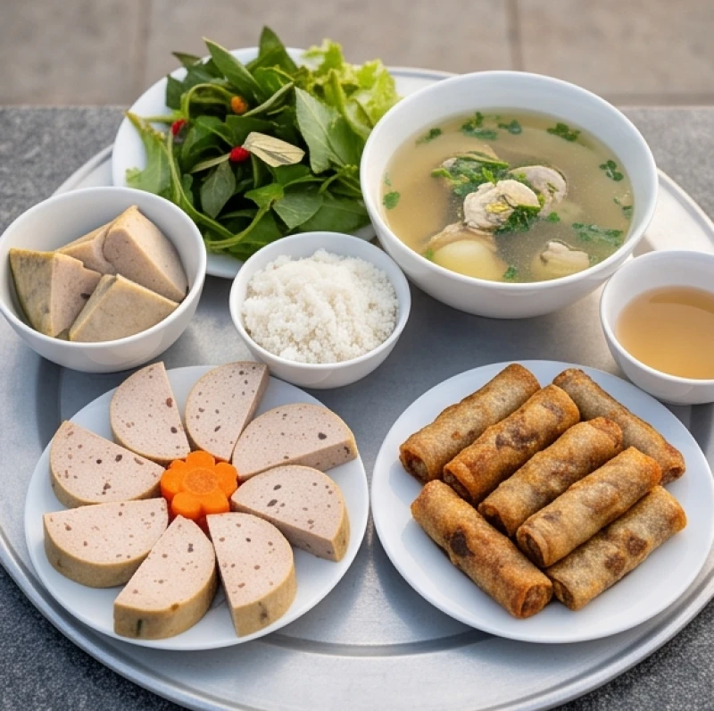 Văn khấn cúng chiến sĩ trận vong: Bài cúng tri ân và nghi lễ chuẩn 4 Các món ăn truyền thống tươm tất trong mâm cỗ mặn dâng lên các anh hùng liệt sĩ