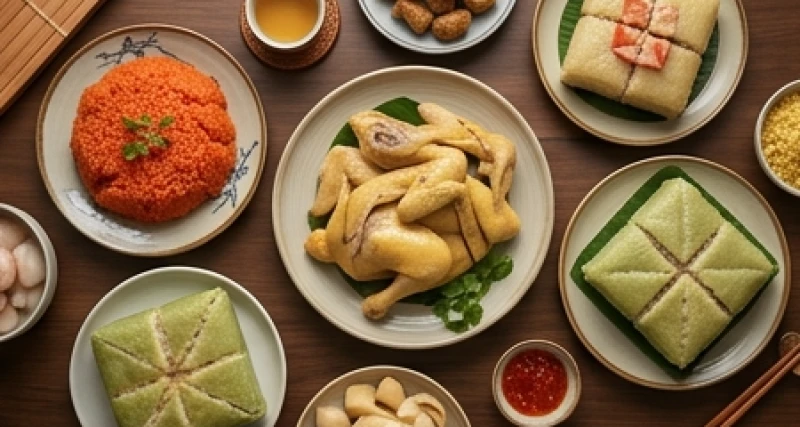 Tuổi Mùi kiêng gì trong ngày Tết: Phân tích theo từng nạp âm 2 Mâm cỗ mùng 1 Tết truyền thống được chuẩn bị cẩn thận với các món ăn mang ý nghĩa may mắn và sung túc