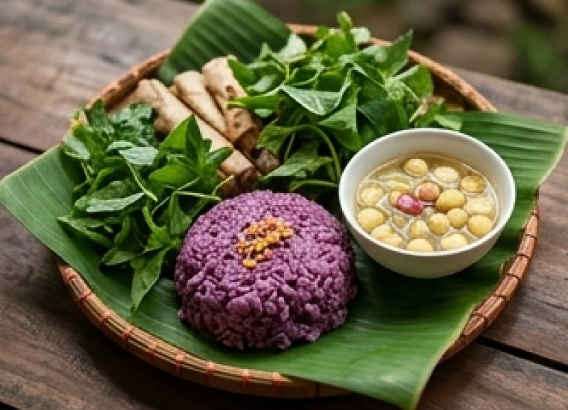 Văn khấn Đền Bắc Lệ: Hướng dẫn sắm lễ và thứ tự bái yết 6 Mâm cỗ Sơn trang mộc mạc với xôi nếp cẩm và đặc sản thực vật vùng sơn lâm không chứa các gia vị cay nóng