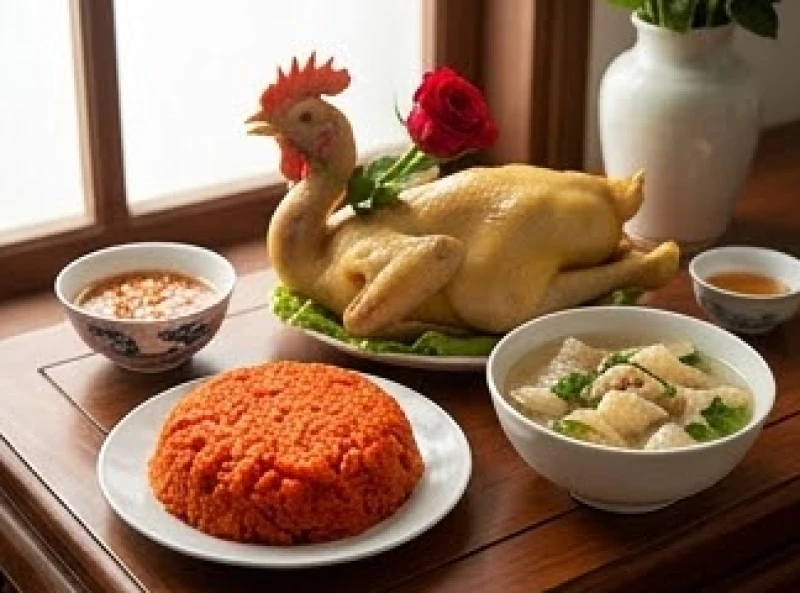 Văn khấn giỗ mẹ: Mẫu bài cúng Hiển tỷ và trình tự chuẩn nghi lễ 3 Mâm cỗ cúng giỗ mẹ truyền thống miền Bắc với gà luộc ngậm hoa hồng và xôi gấc