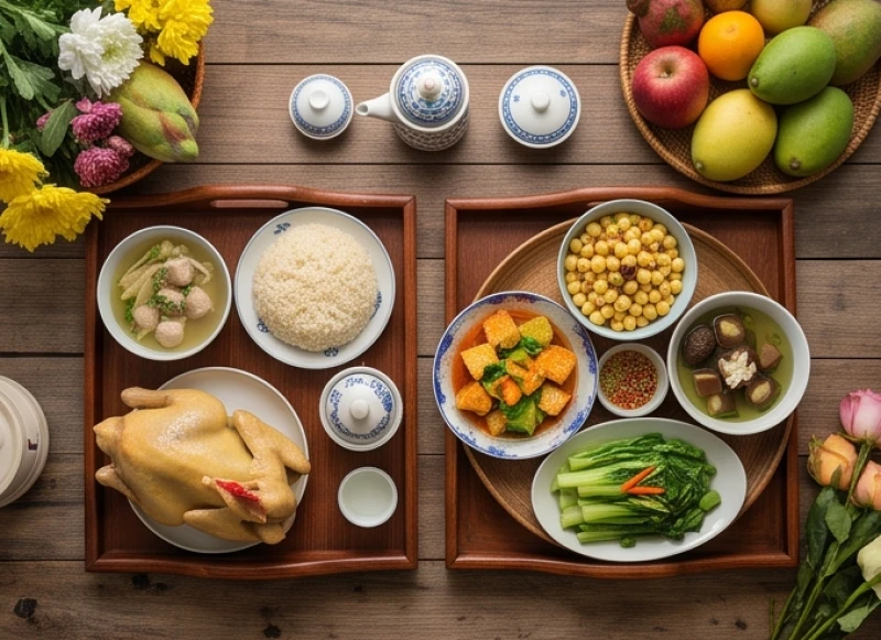 Văn khấn ngày Thương binh Liệt sĩ 27/7: Bài cúng chuẩn nhất 3 Các loại mâm cúng liệt sĩ bao gồm mâm cỗ mặn và mâm chay thanh tịnh