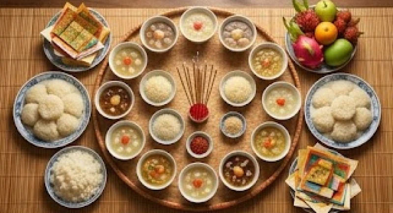 Văn khấn Mẹ Sanh Mẹ Độ: Bài khấn trọn vẹn và hướng dẫn sắm lễ 1 Mâm cúng đầy tháng truyền thống chuẩn bị tươm tất trước khi gia đình đọc văn khấn Mẹ Sanh Mẹ Độ