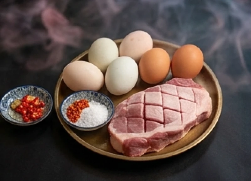 Văn khấn ngày tiệc tại Đền Tam Kỳ: Sắm lễ và bài cúng chuẩn 6 Mâm đồ sống tươi nguyên dâng ban Ngũ Hổ bao gồm trứng vịt, trứng gà và thịt mồi khía thành năm phần