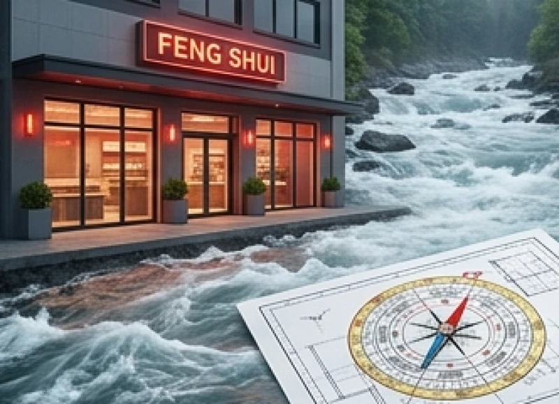 Mặt bằng kinh doanh đối diện hồ nước lớn hoặc sông ngòi gây bất lợi cho người mệnh Thổ