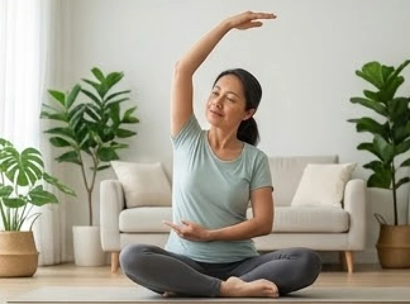 Mơ thấy rụng răng không chảy máu: Điềm báo và mẹo hóa giải 6 Phụ nữ trung niên đang thực hiện các động tác thư giãn tâm trí để cân bằng lại cảm xúc cá nhân