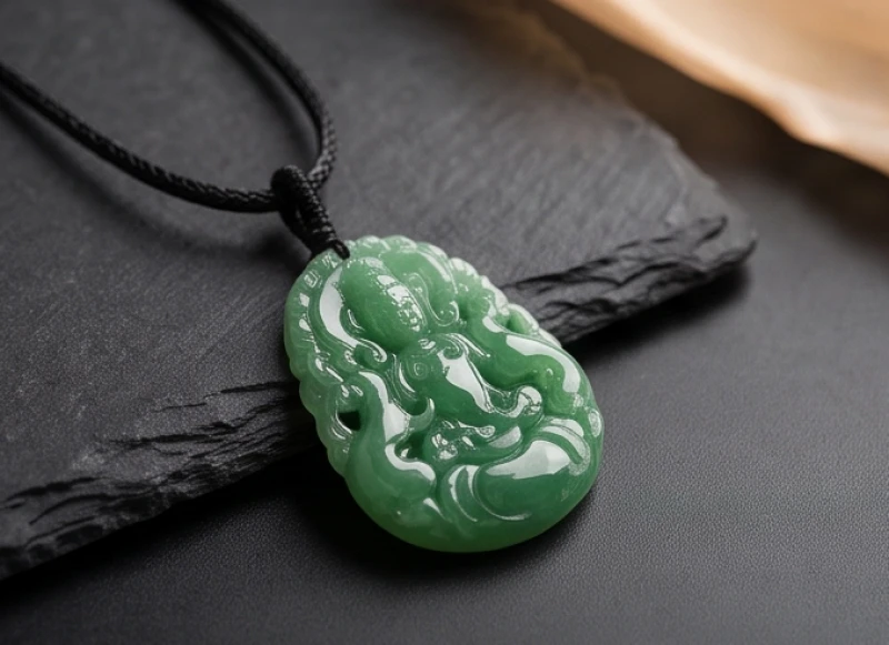 Dây chuyền phong thủy tuổi Dậu: Chọn đá, phối dây và bảng giá 4 Mặt dây chuyền ngọc bích thiên nhiên chạm khắc tinh tế dành cho tuổi Tân Dậu