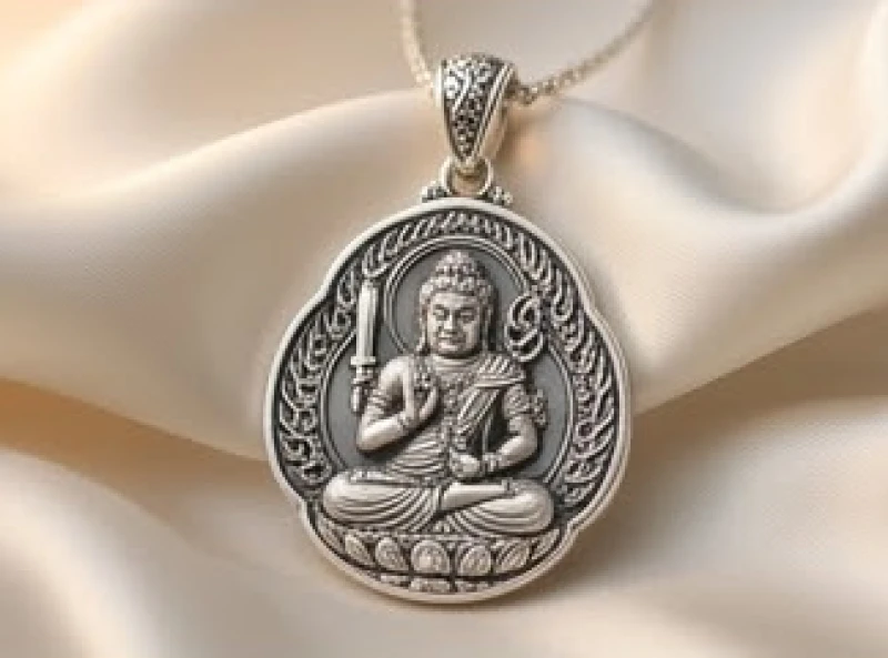 Tuổi Ất Dậu 1945: Bản mệnh, phong thủy dưỡng sinh và sao hạn 7 Mặt dây chuyền Bất Động Minh Vương bằng bạc chạm khắc tinh xảo cầu bình an
