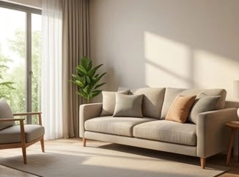 Những điều cấm kỵ trong phong thủy với tuổi Thìn và cách hóa giải 4 Không gian phòng khách hiện đại sử dụng gam màu tương sinh với điểm nhấn rèm cửa tinh tế