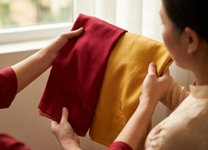 Trang phục có màu sắc ngũ hành tương khắc làm tiêu hao sinh khí của người tuổi Tý trong ngày mùng 1.