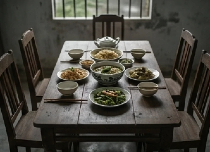 Mơ thấy mẹ khóc là điềm gì: Giải mã điềm báo và góc nhìn tâm lý 7 Bữa cơm gia đình với bầu không khí trầm lắng phản ánh những rạn nứt ngầm giữa các thế hệ sống chung một mái nhà