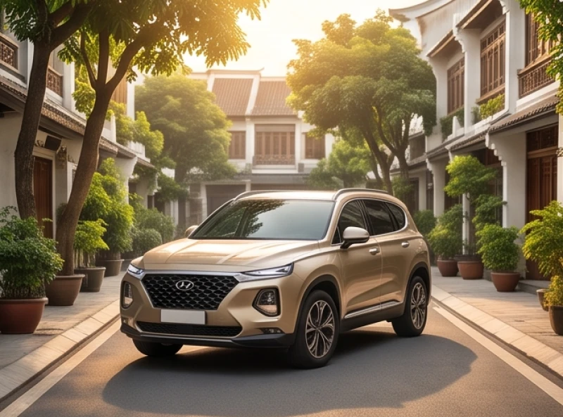 Chiếc xe ô tô màu vàng cát hoặc xám bạc hợp với người sinh năm 2000