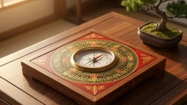 La bàn phong thủy và yếu tố hành Hỏa giúp tra cứu mệnh hỏa sinh năm nào chính xác