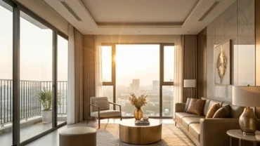 Ngôi nhà hiện đại có cửa chính quay về phương vị đại cát giải đáp thắc mắc mệnh kim hợp hướng nào