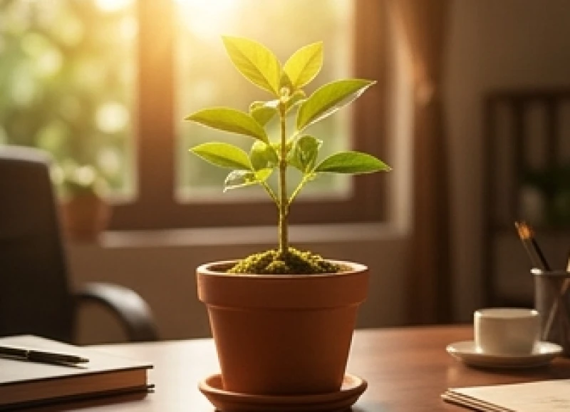 Tam hợp tuổi Tý: Đối chiếu nạp âm và cách hóa giải Tam tai 8 Mầm cây xanh tươi đang vươn lên mạnh mẽ từ chậu đất nung biểu tượng cho sự phát triển bền vững